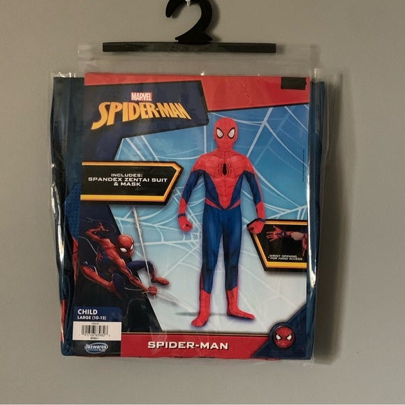 NWT. MARVEL Kids Spider-Man Superhero Costume - Picture 2 of 4